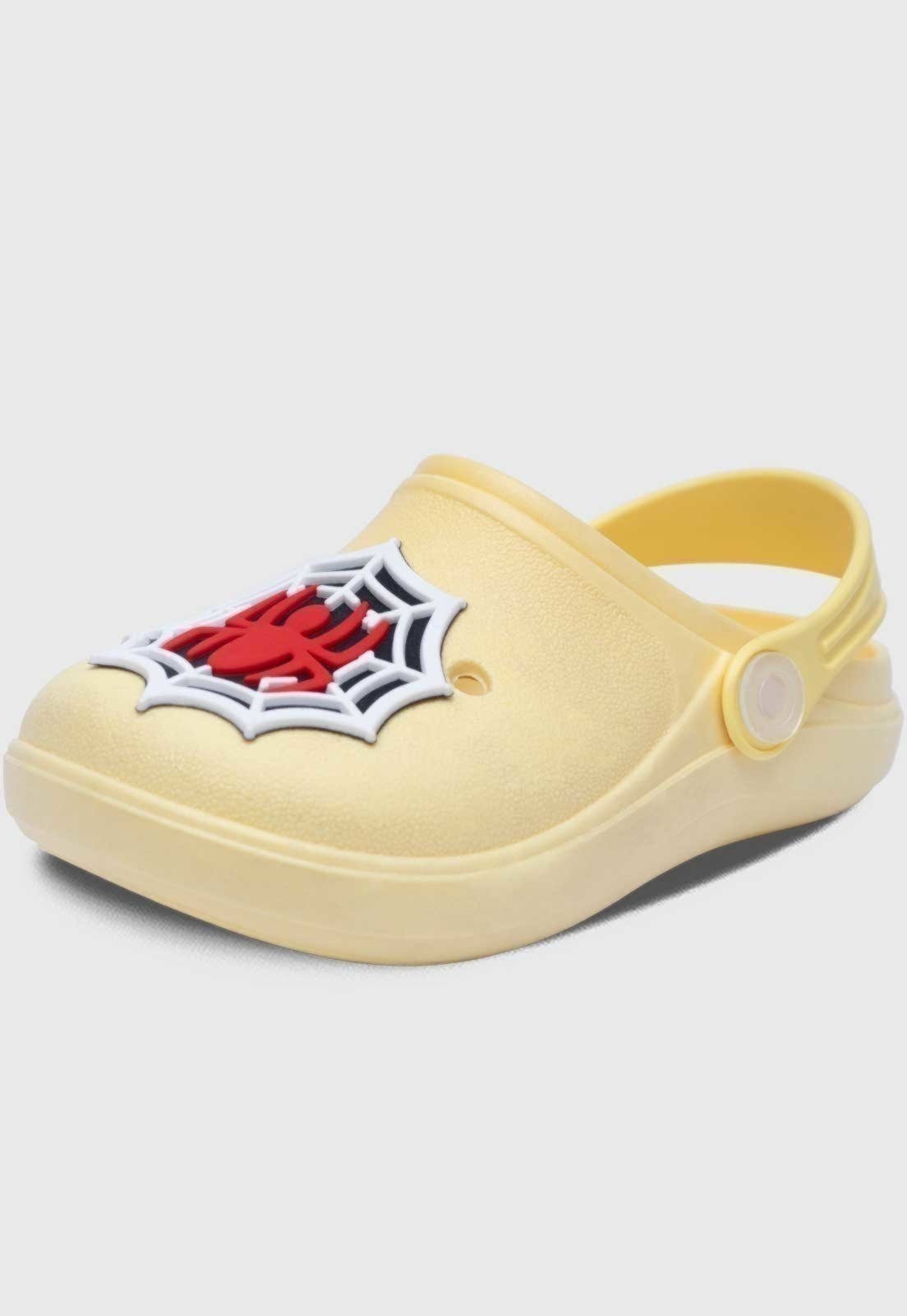 Infantil - Babuche Popidi Aranha Amarelo