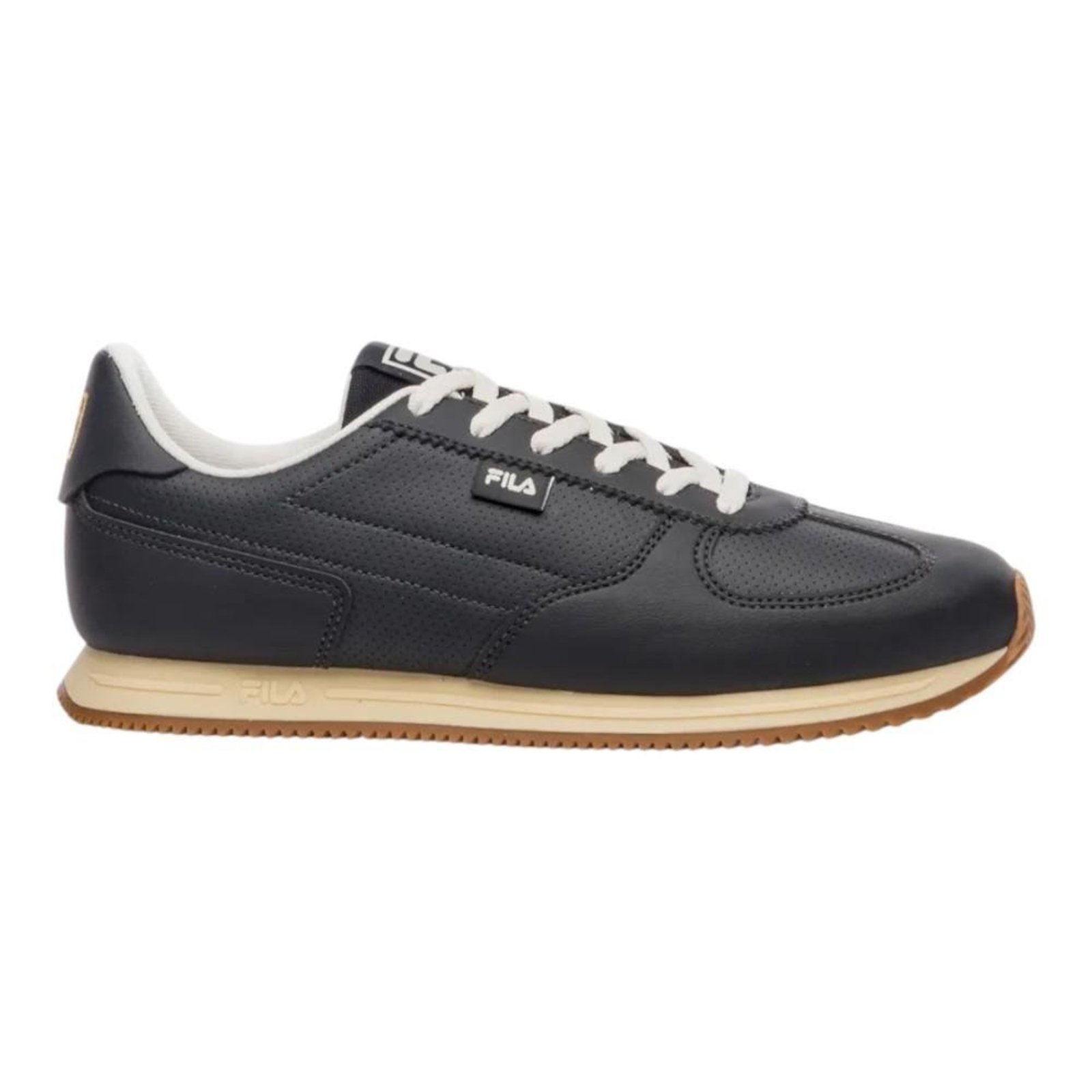 Tênis Fila Retro 2 Sl Preto e Bege Masculino Preto