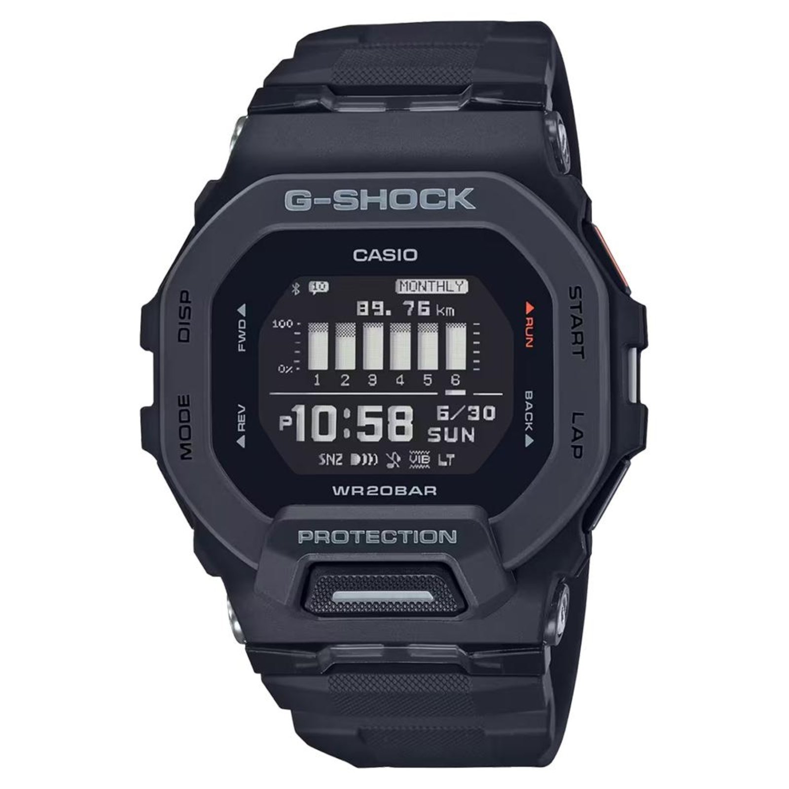 Relógio G-Shock GBD-200-1DR Preto
