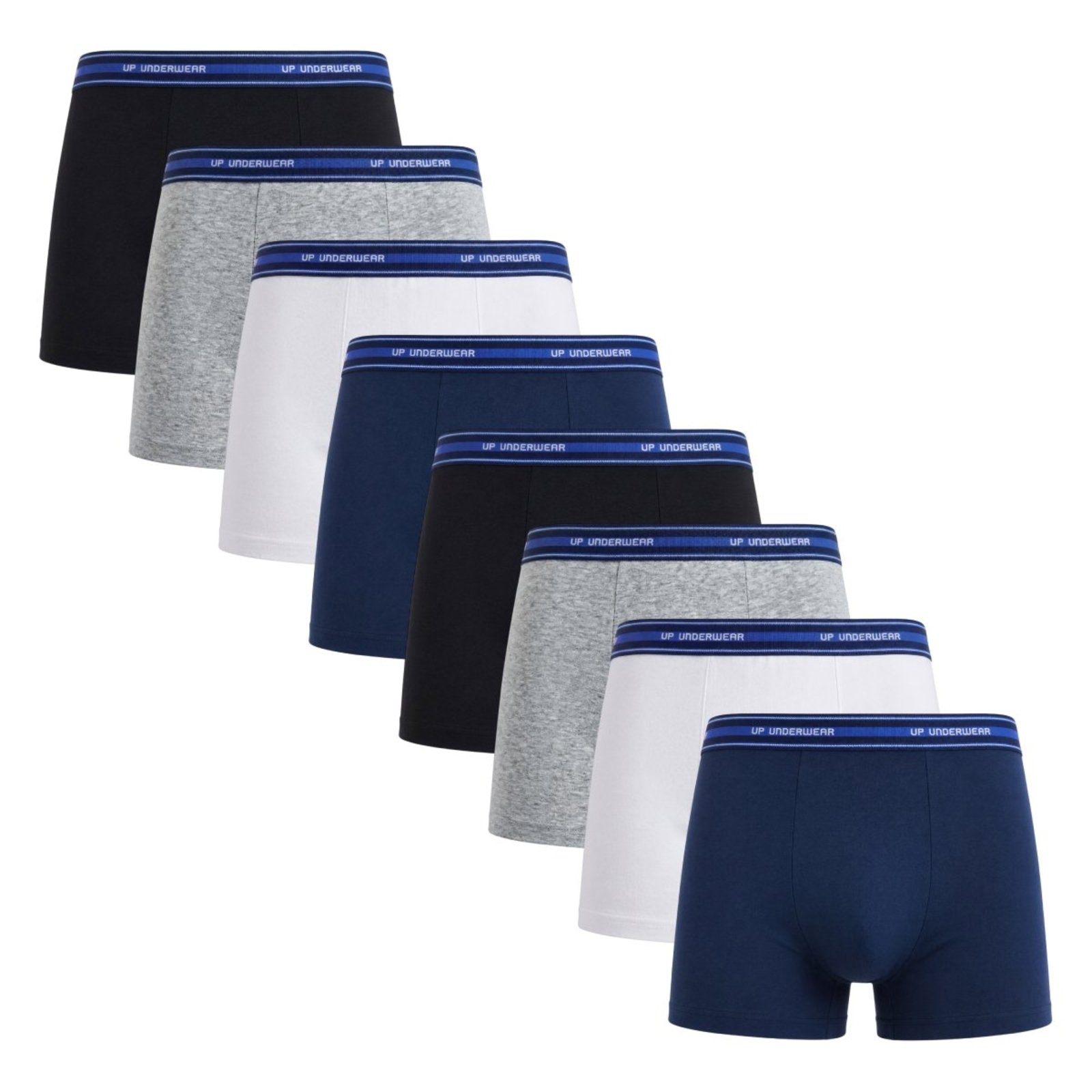 Kit 6 Cuecas Boxer Up Underwear Cotton Algodão Masculina