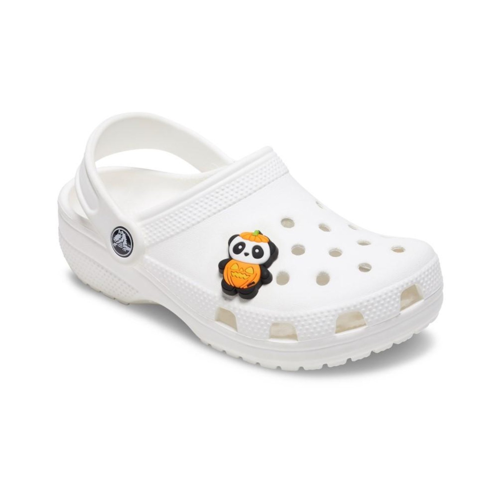 Vista 3 Infantil - Jibbitz™ Panda Jack O Lanterna Crocs branco