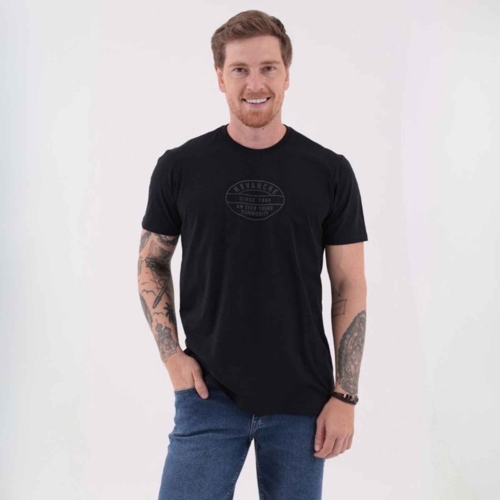 Camiseta Estampada Masculino Revanche Otomano