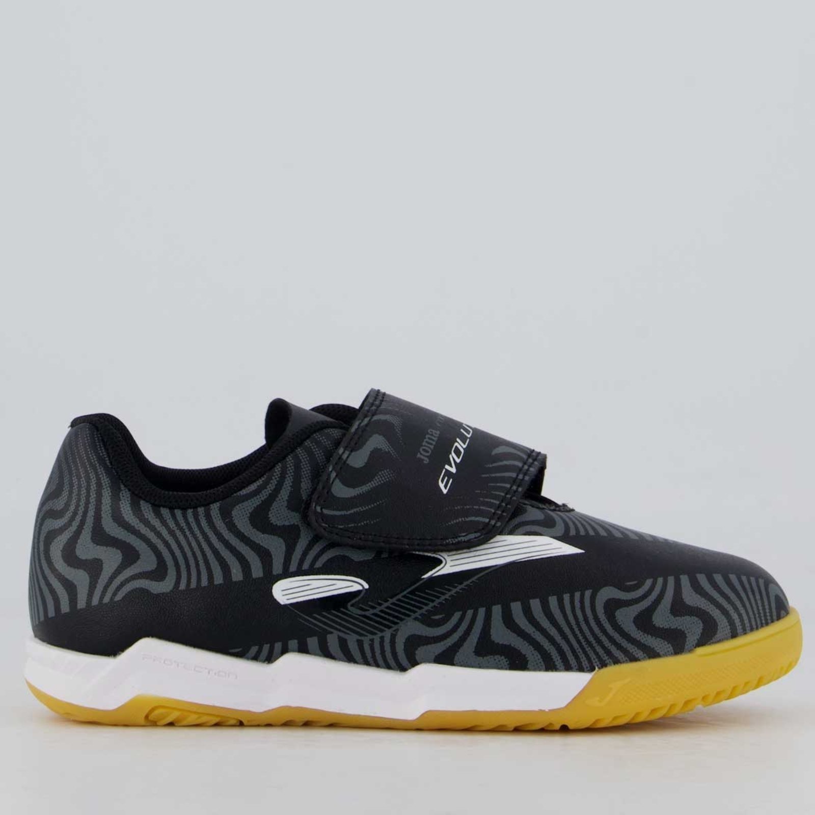 Chuteira Joma Evolution Futsal Preta