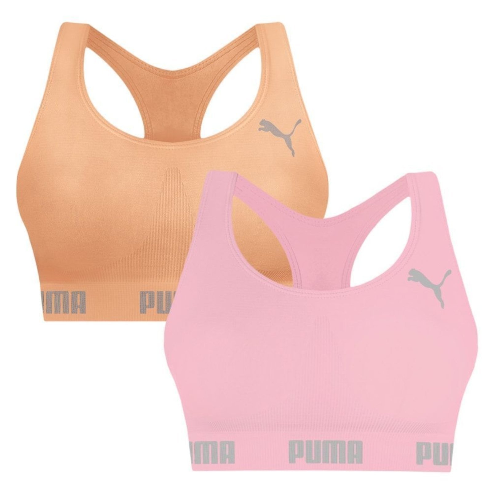 Kit 2 Tops Puma Nadador Sem Costura Feminino – Rosa – puma