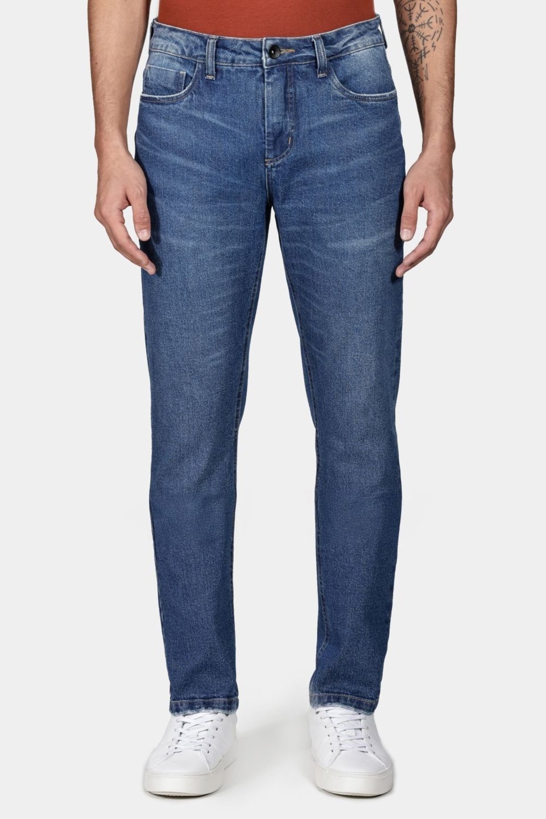 Calça Aramis Jeans Slim Azul Médio