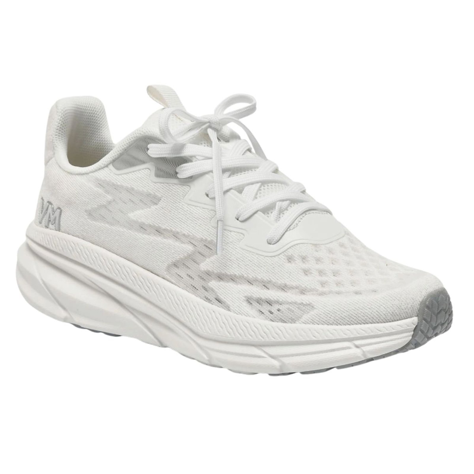 Tênis Meia Feminino Via Marte Confortável Cadarço Caminhada Branco