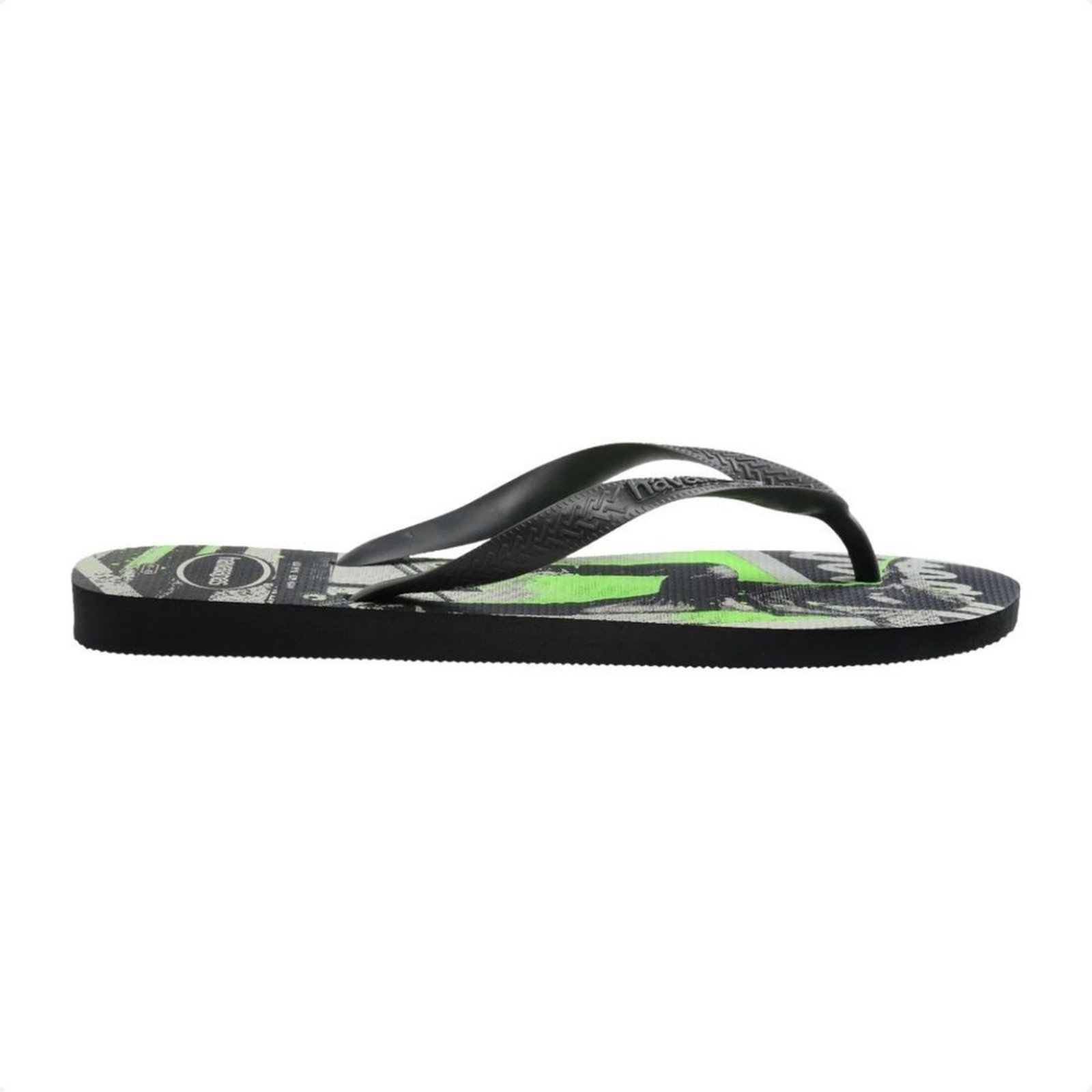 Vista 2 Chinelo Masculino Dedo Havaianas Top Athletic cinza Havaianas cinza