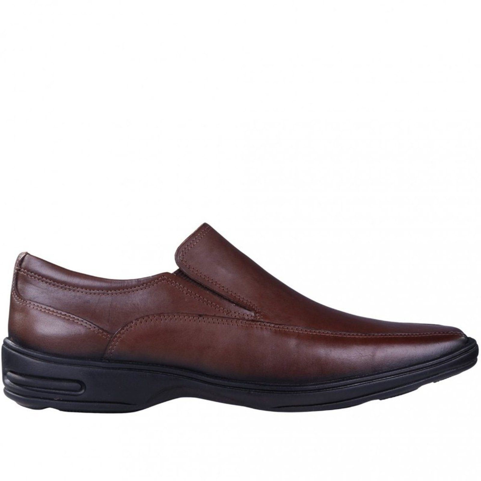 Sapato Masculino em Couro Zariff Med001 Zariff Marrom