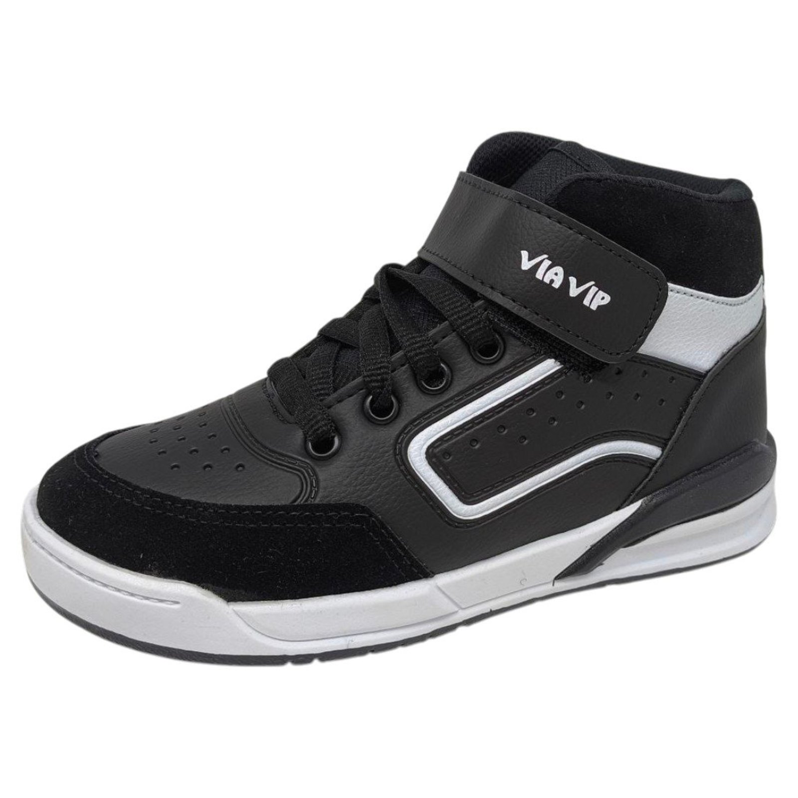 Infantil - Bota Casual Menino Calce Fácil Conforto Via Vip