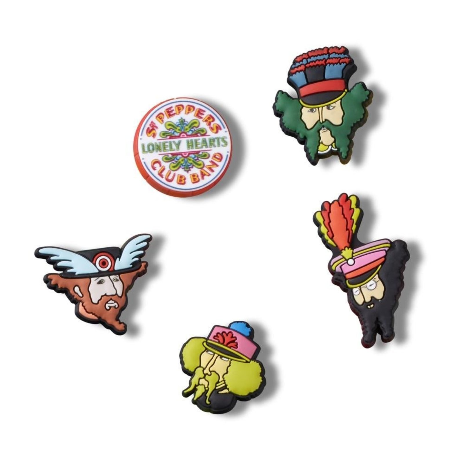 Infantil - Jibbitz™ Yellow Submarine Pack com 5 Peças UNICO Branco