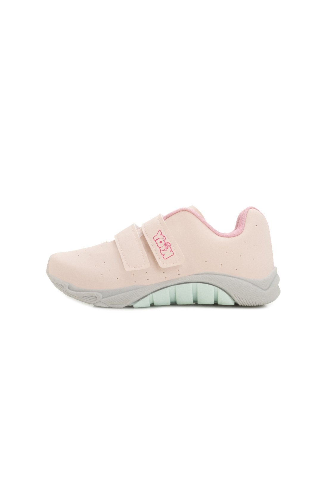 Vista 3 Infantil - Tênis Kidy Mais KD25-16812 Nude-Azul azul nude Kidy azul nude