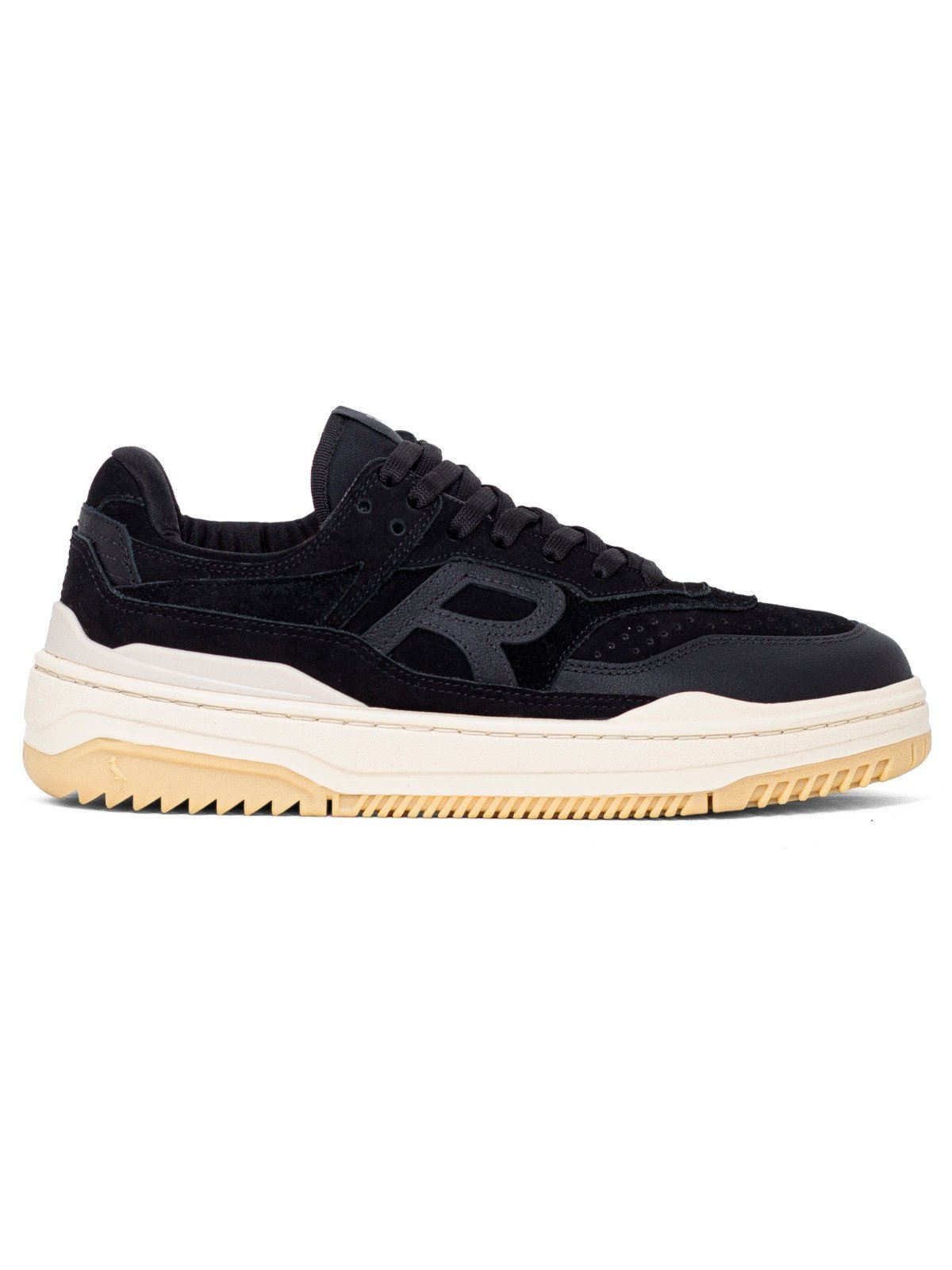 Tênis Masculino Reserva Go R-Broox Sneaker Casual Couro Preto
