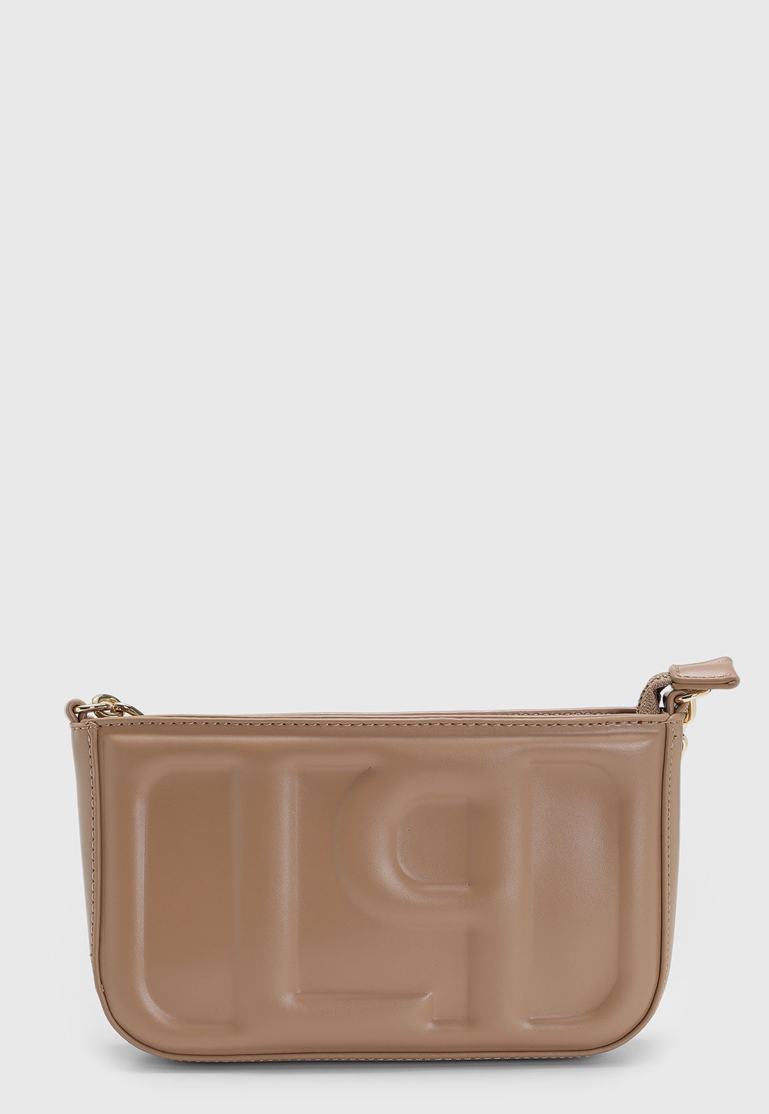 Bolsa Feminina Lança Perfume Alça Corrente Marrom
