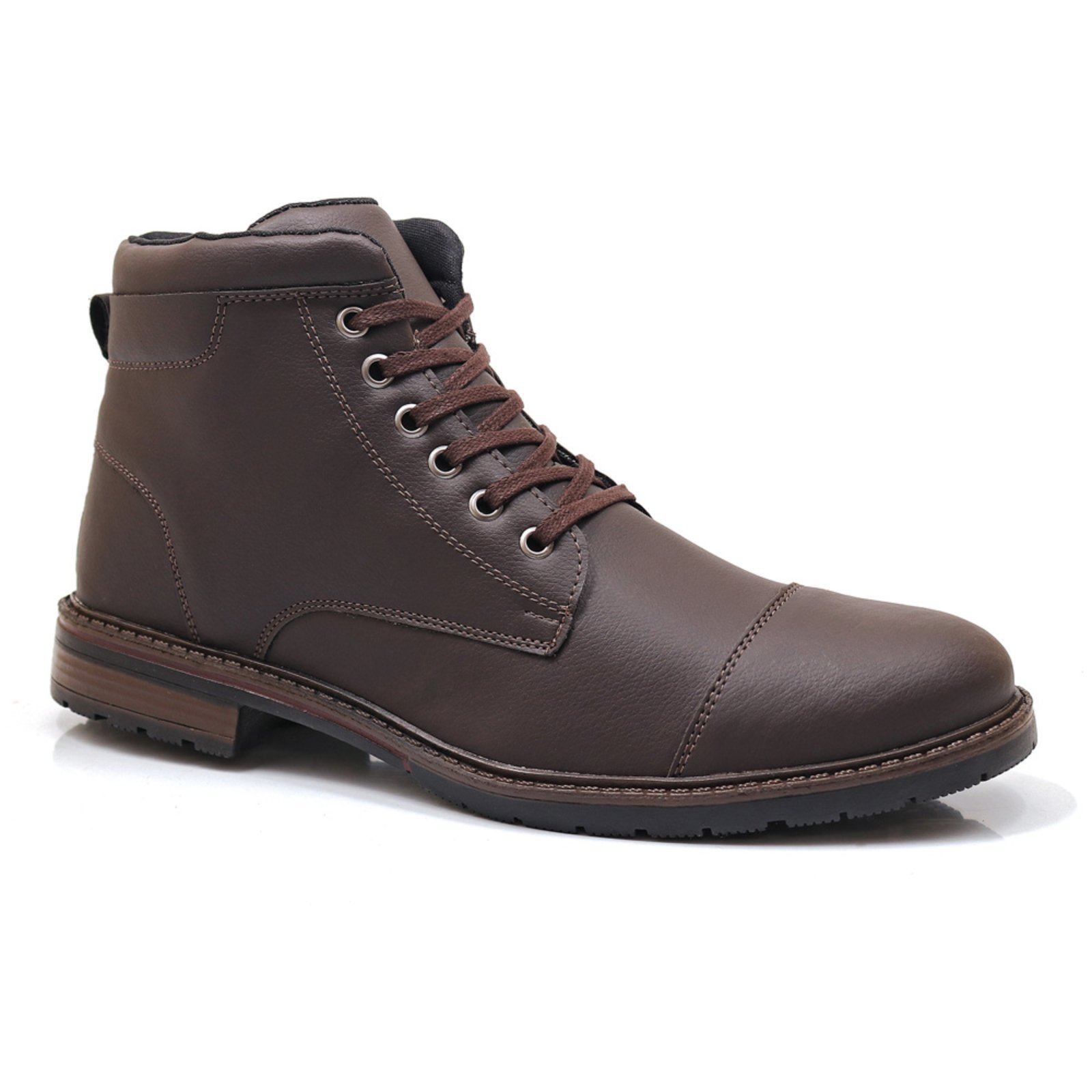 Bota Masculina Bredeni North Estilo Casual Marrom