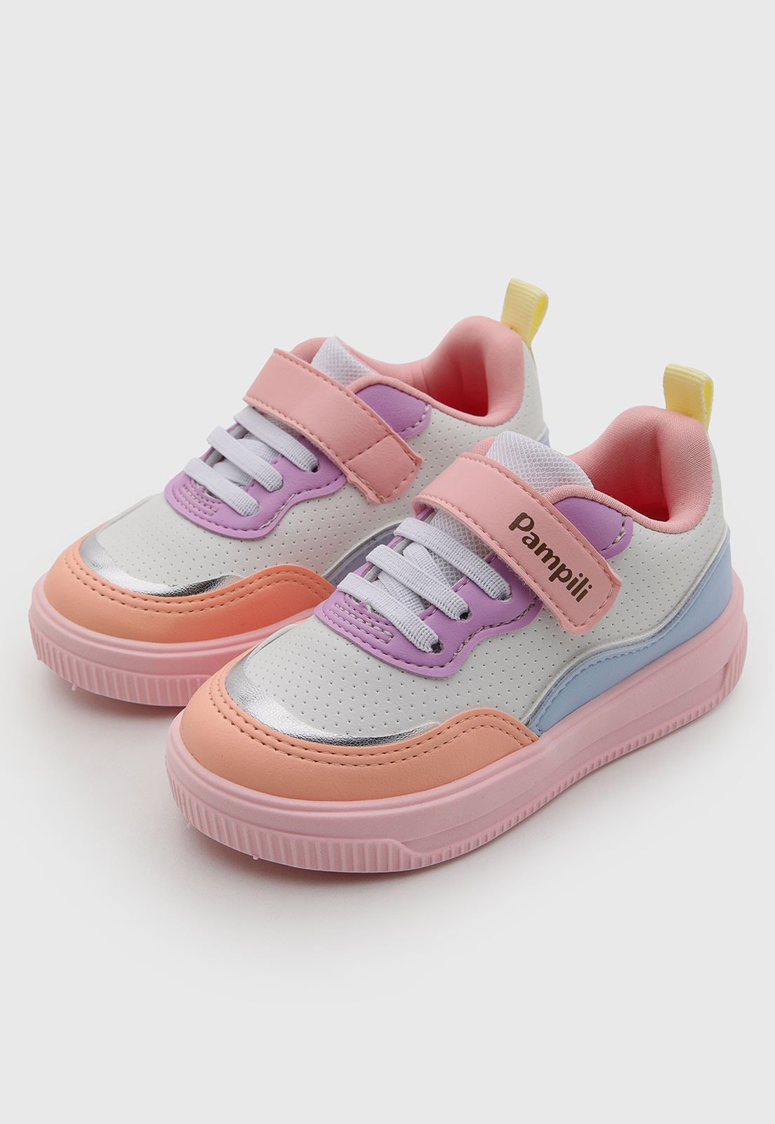 Infantil - Tênis Pampili Cano Baixo Branco