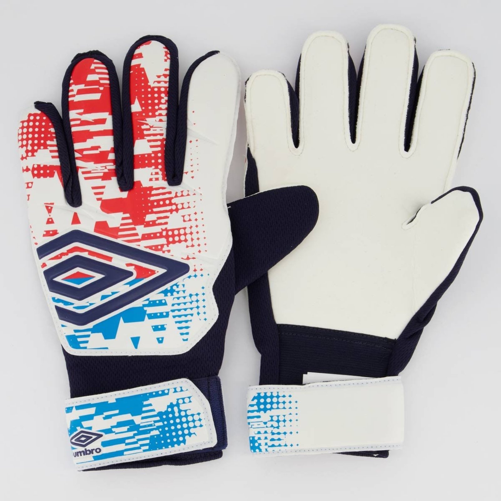 Luva Umbro Goleiro Formation Branca e Marinho