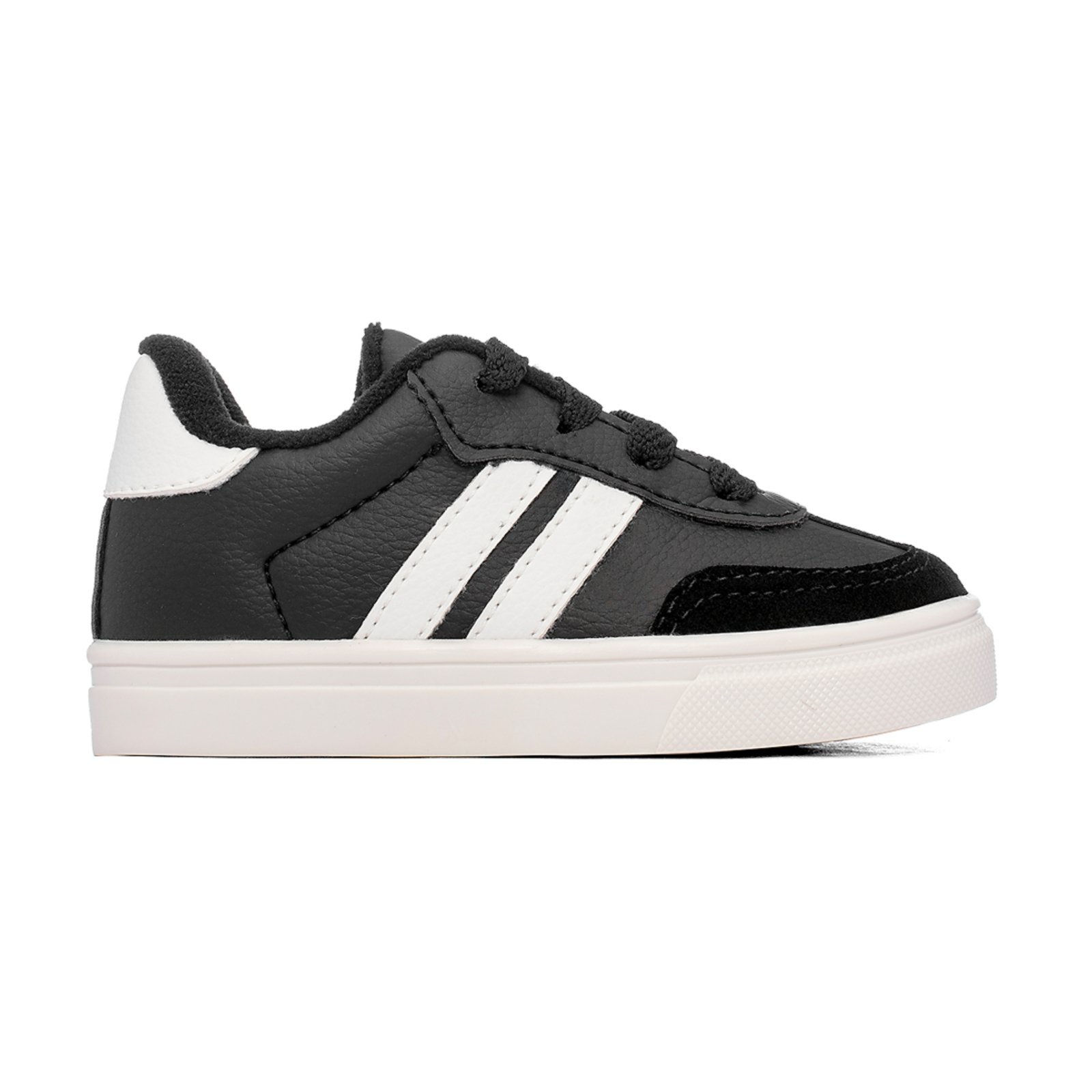 Infantil - Tenis Masculino Casual Moderno Para Menino Funfy 340 Preto