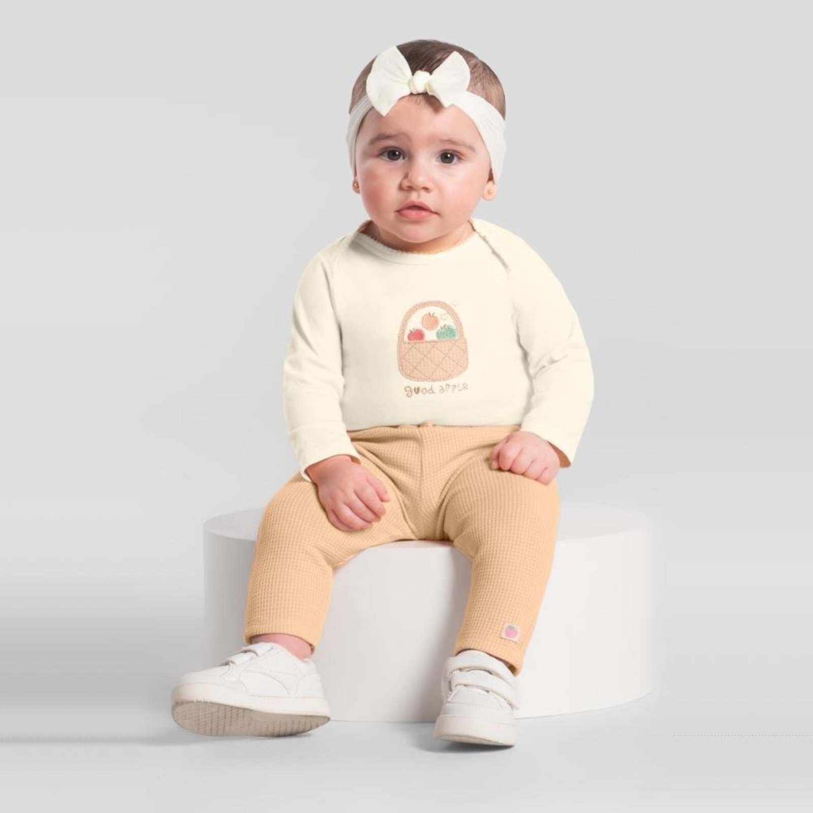 Infantil - Conjunto menina de frutinhas Brandili Baby