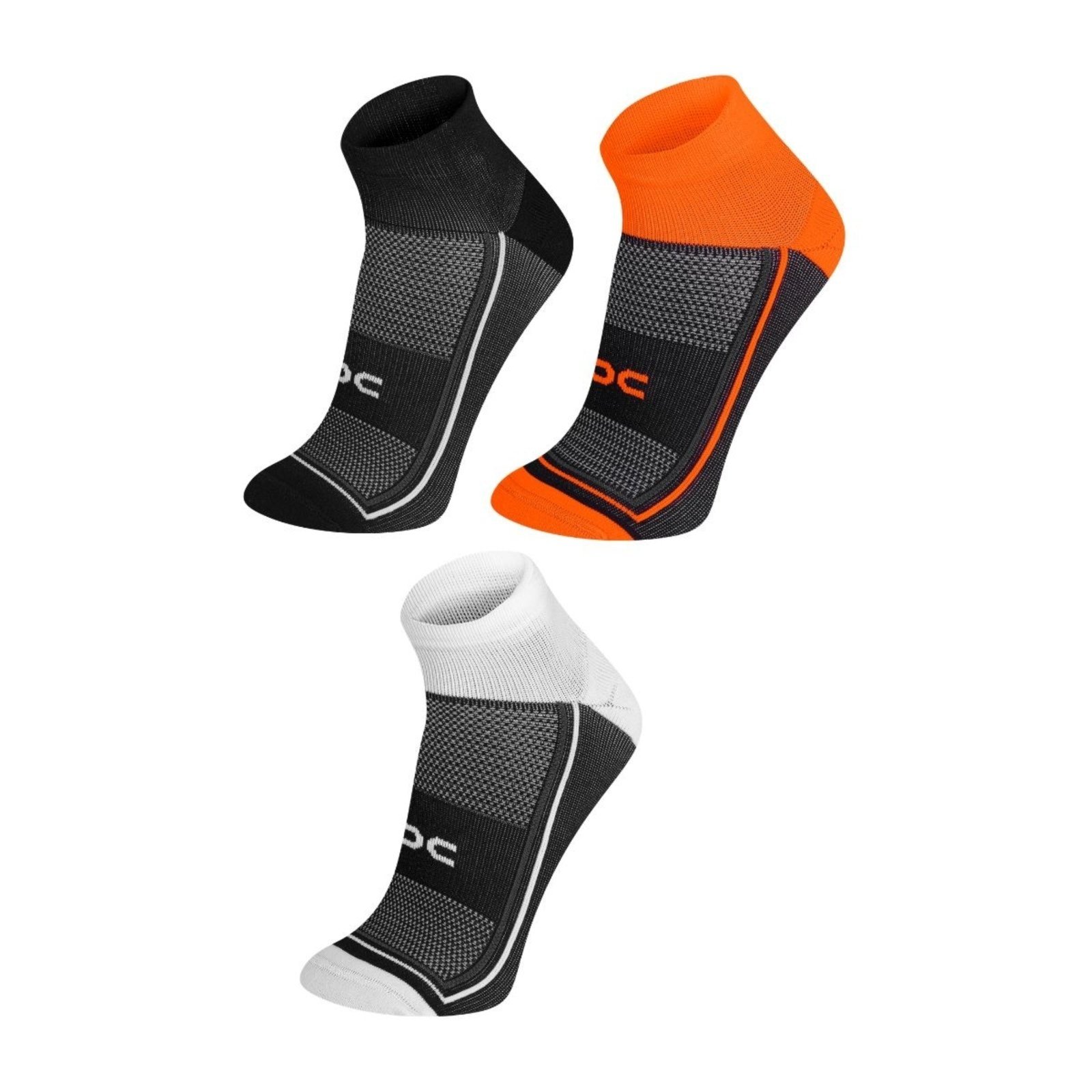 Infantil - Kit 3 Meia esportiva performance tecnologia anatômica mais confortável , ideal para praticar esportes com conforto e alta performance