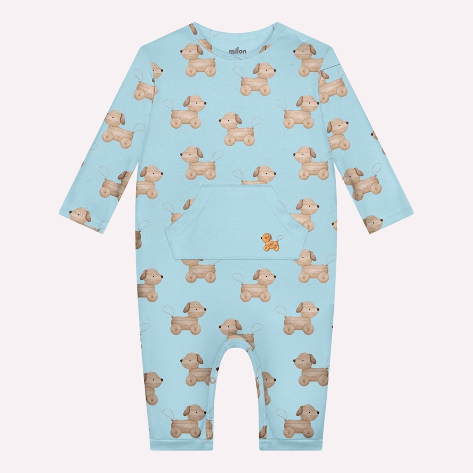 Infantil - Macacão Menino Cachorrinho Milon