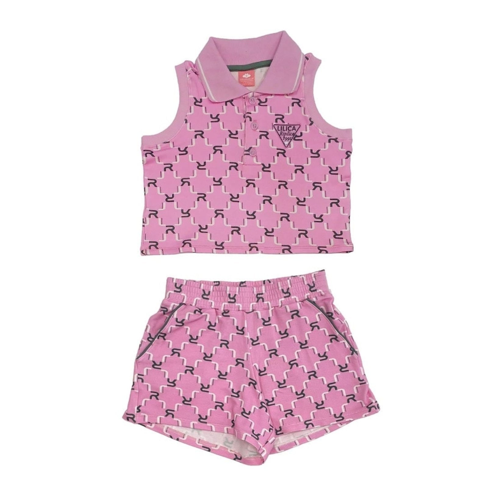 Infantil - Conjunto Curto LR Feminino Lilica Ripilica