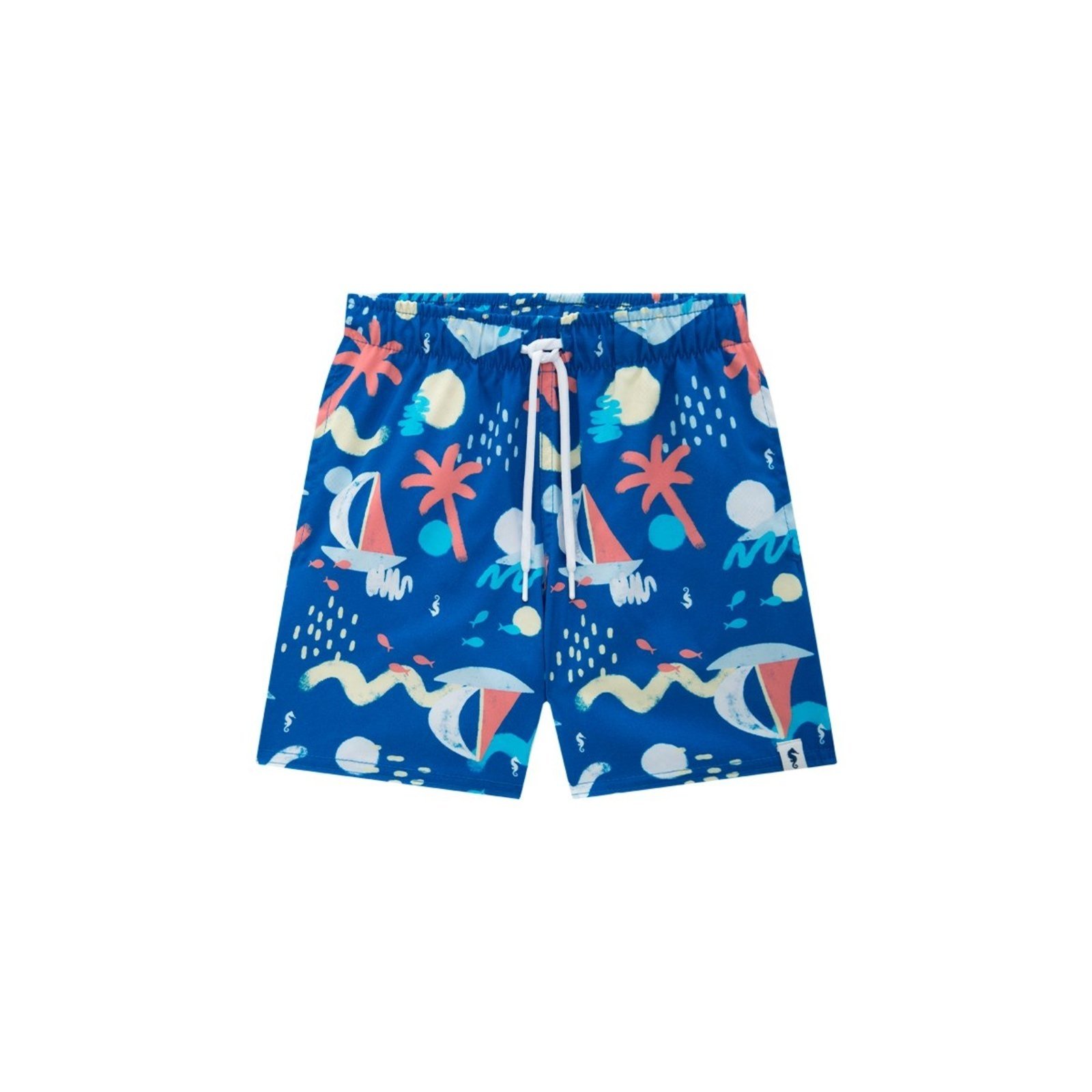 Infantil - Bermuda Menino em Nylon Sublimada