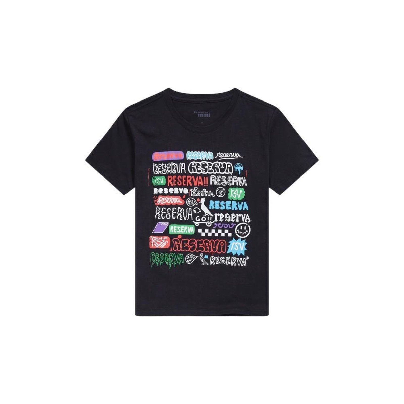 Infantil - Camiseta Mc Mini Estampada New Future Reserva Mini