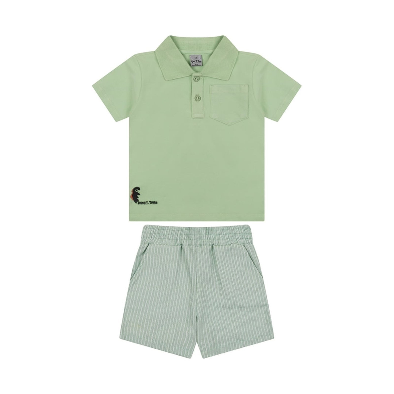 Infantil - Conjunto Curto Masculino Tigor T. Tigre