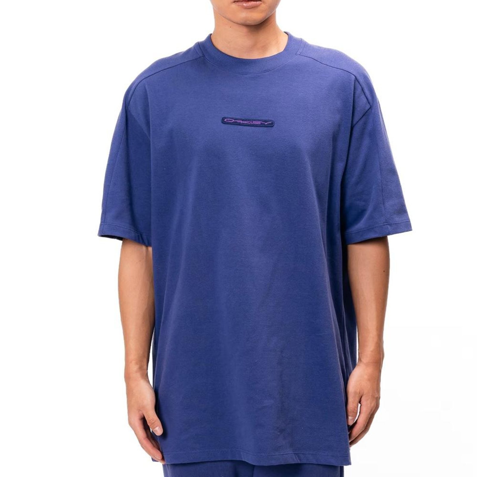 Vista 2 Camiseta Oakley Soho Oversized WT25 Masculiina Team Purple roxo purple Oakley roxo purple