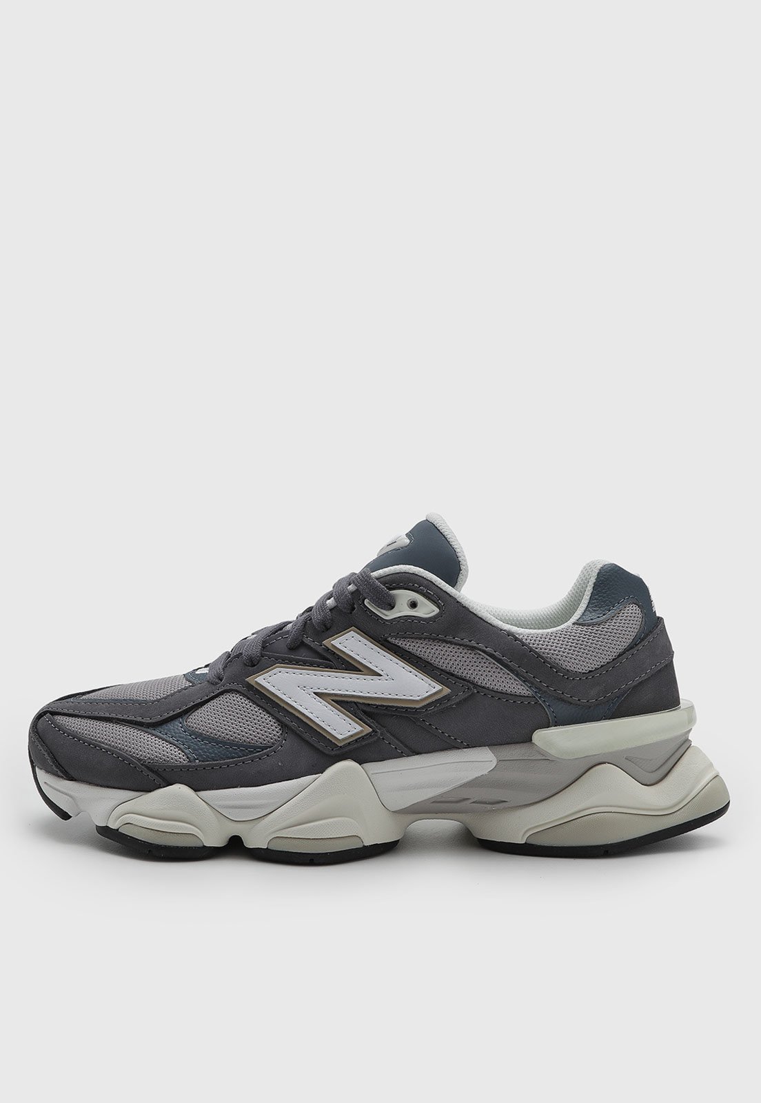 Tênis Masculino New Balance 9060 Cinza