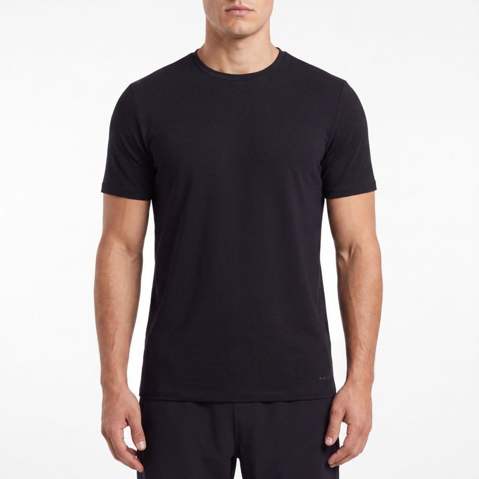 Camiseta Fideli Techno Slim Preta TR01305219 - Preto - Fideli