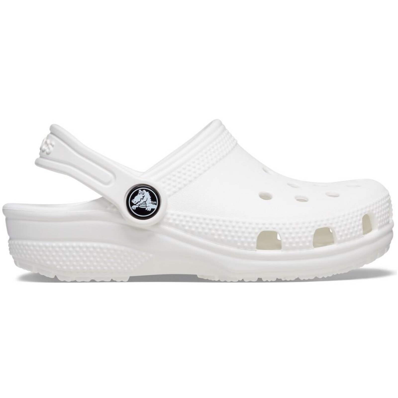 Infantil – Sandália Crocs Classic Clog t White – 28 Branco