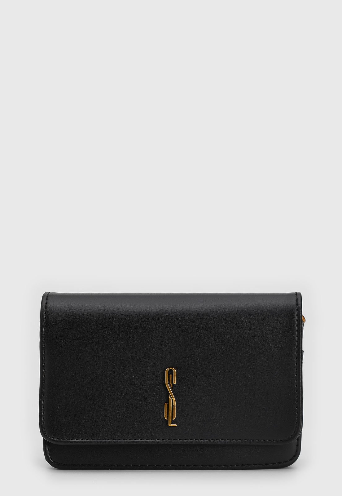 Bolsa Tiracolo Santa Lolla Alça Ajustável Preta