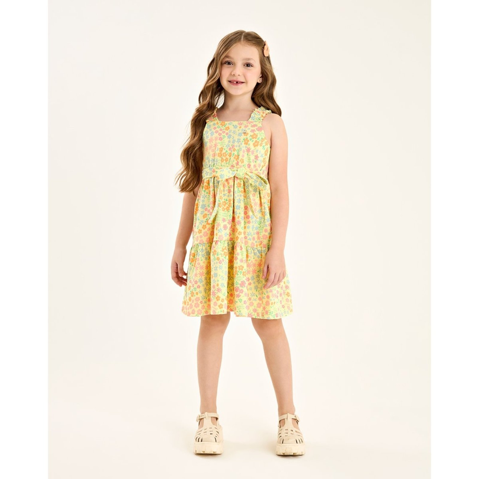 Infantil - Vestido Menina em Cotton