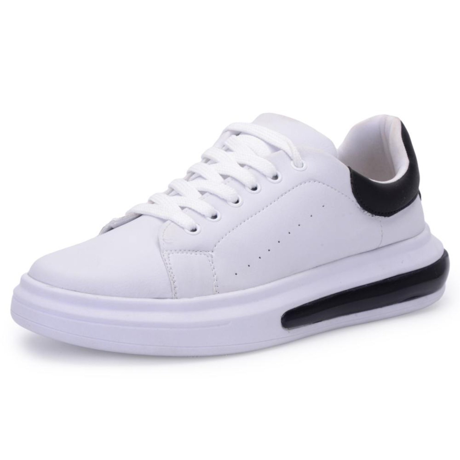 Tênis Masculino Casual Clube do Sapato de Franca DFT Air Phoenix Branco/Preto