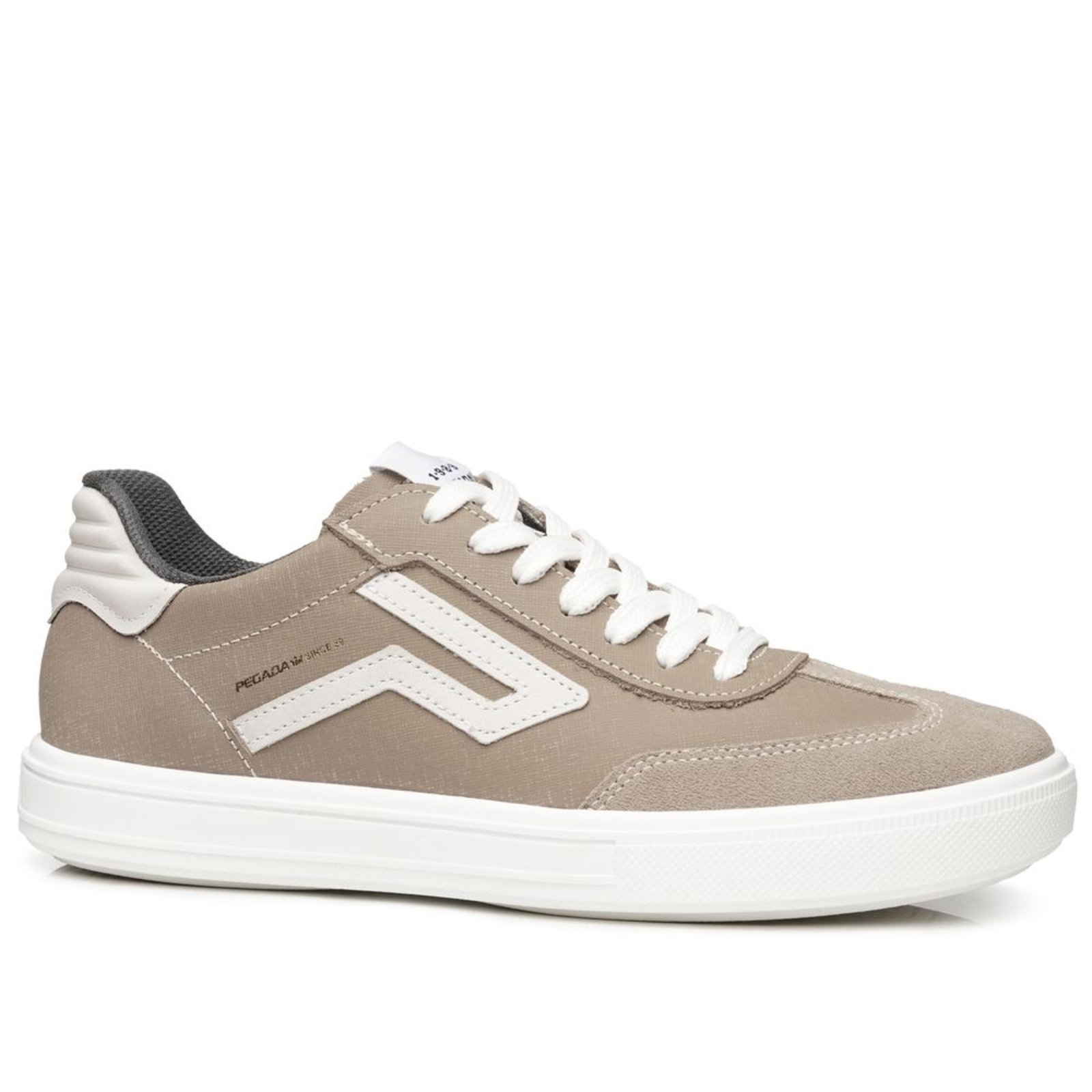 Tênis Casual Pegada Masculino em Couro Areia 111507-09 Tênis Casual Pegada Masculino em Couro Areia 111507-09 42
