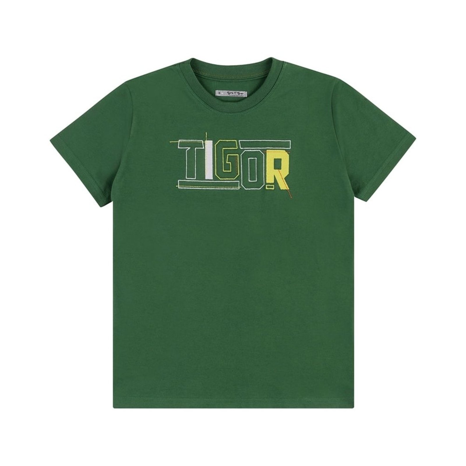 Infantil - Camiseta Manga Curta Menino Tigor T. Tigre