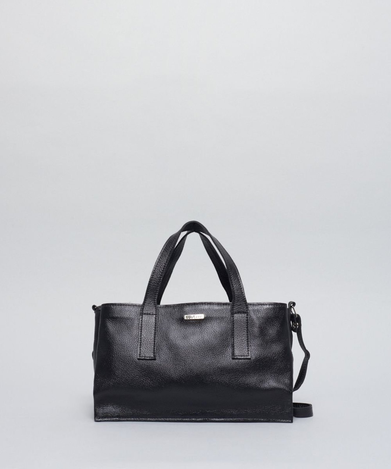 Bolsa m Couro Lidia - Preto u - preto