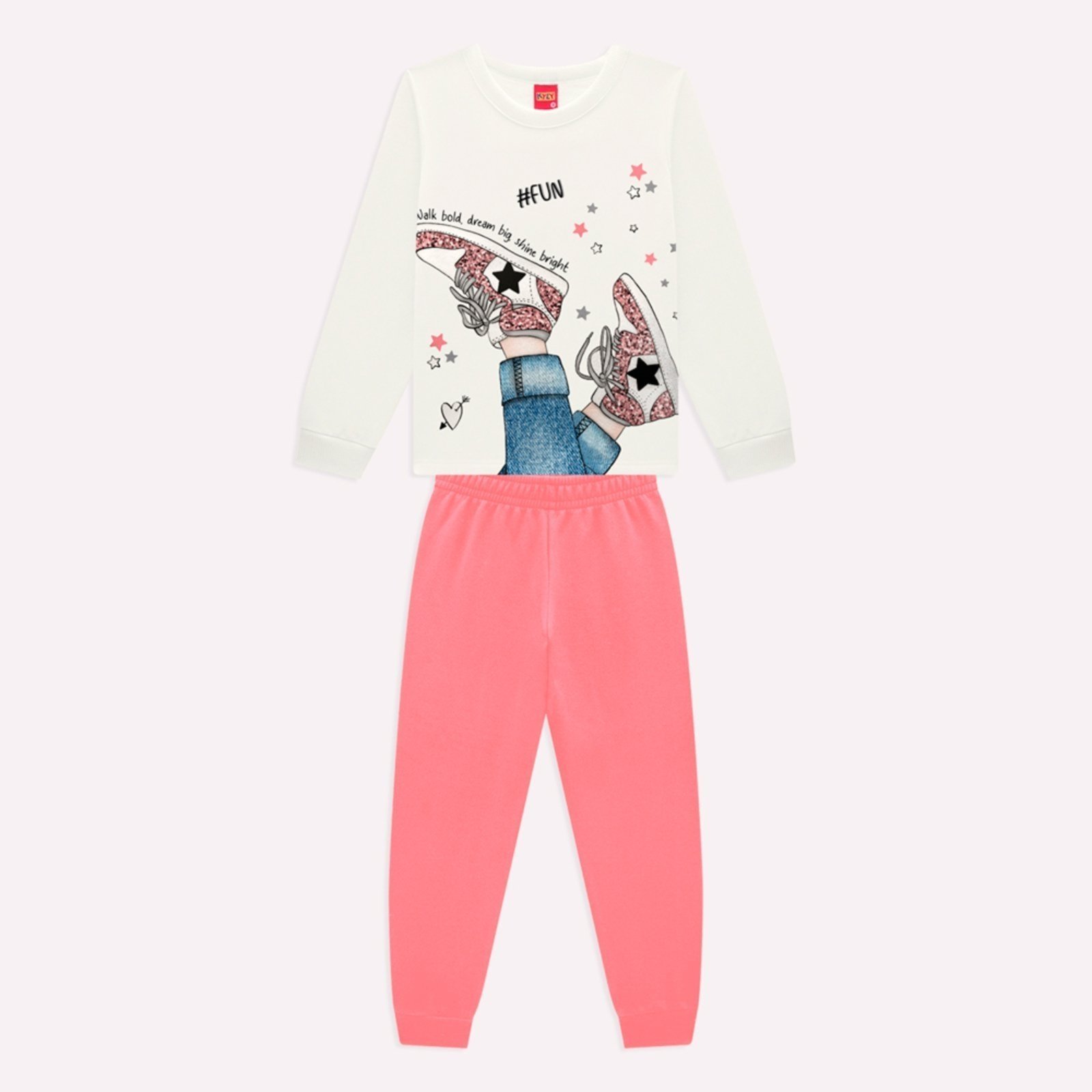 Infantil - Conjunto Menina Estampa Kyly