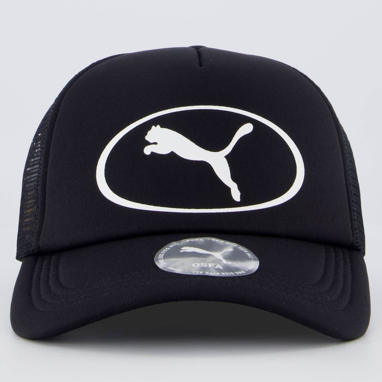 Vista 3 Boné Puma Cat Logo Trucker Puma preto