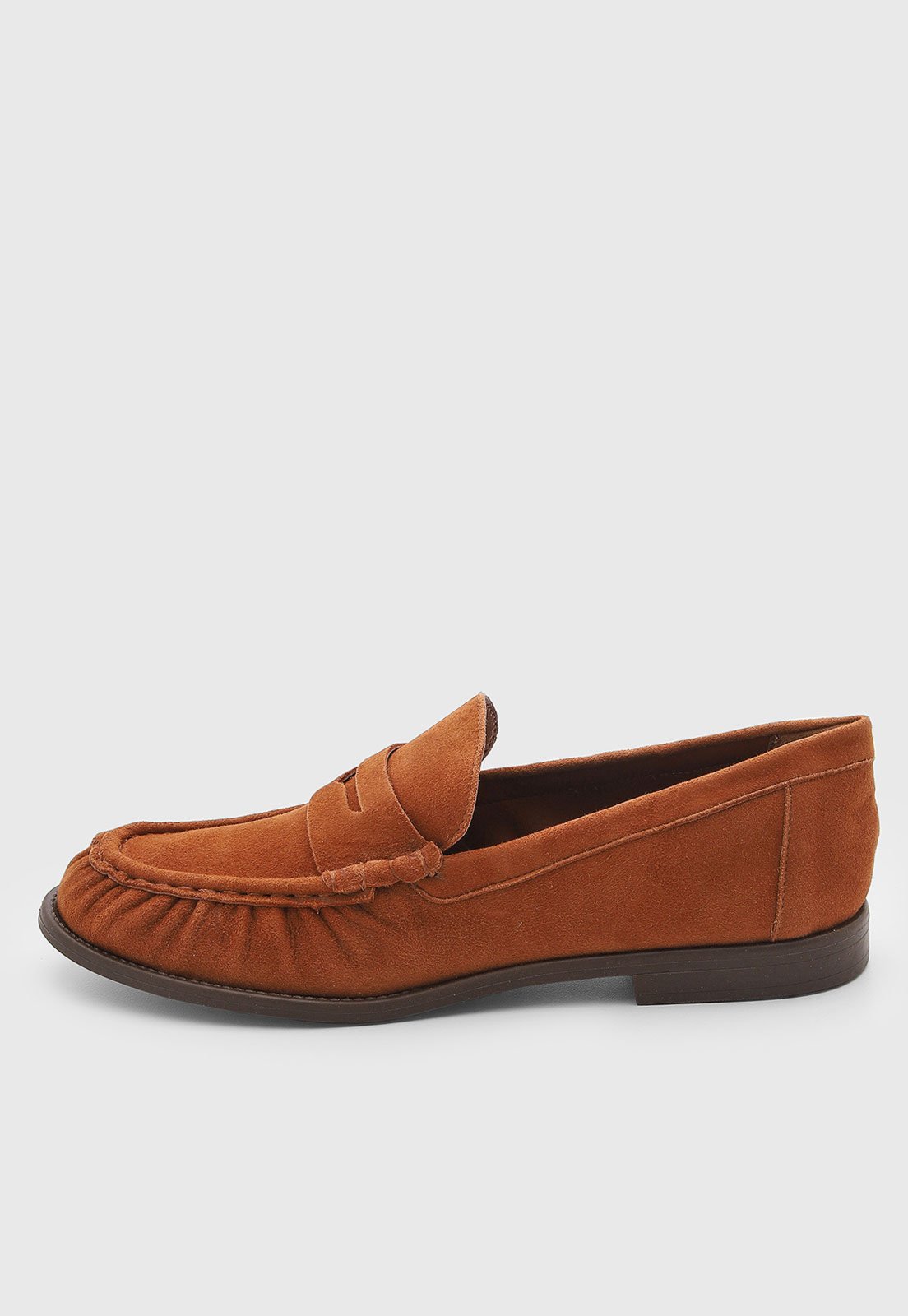 Mocassim Feminino Arezzo Couro Marrom