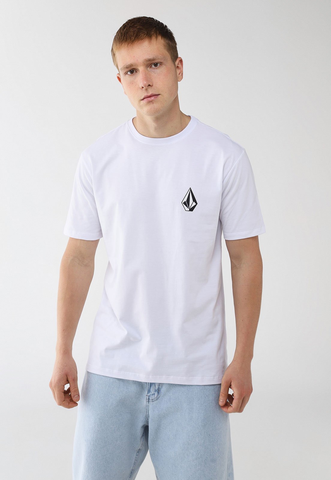 Camiseta Volcom Silk Iconic Branca