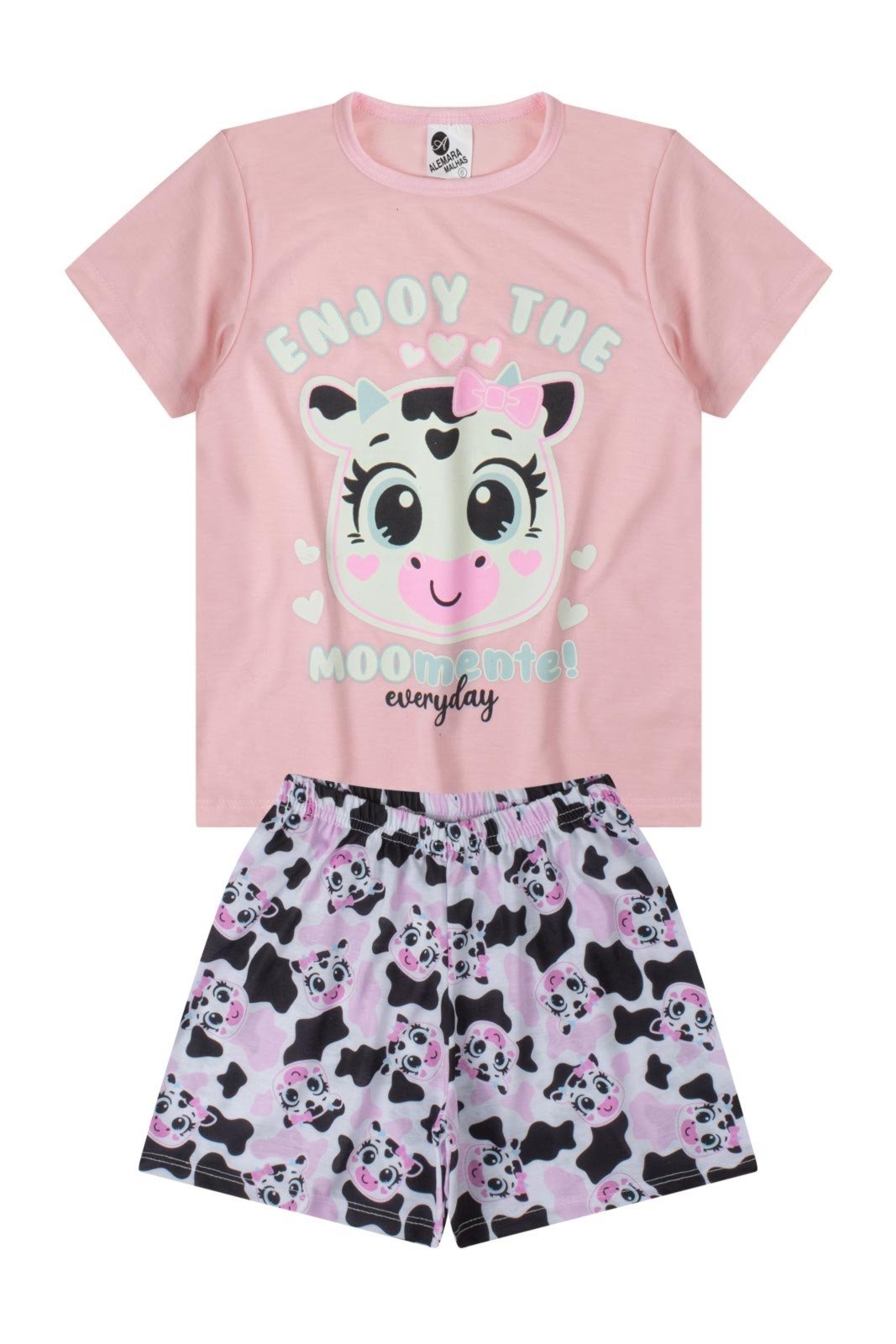 Pijama Menina Rosa -Alemara