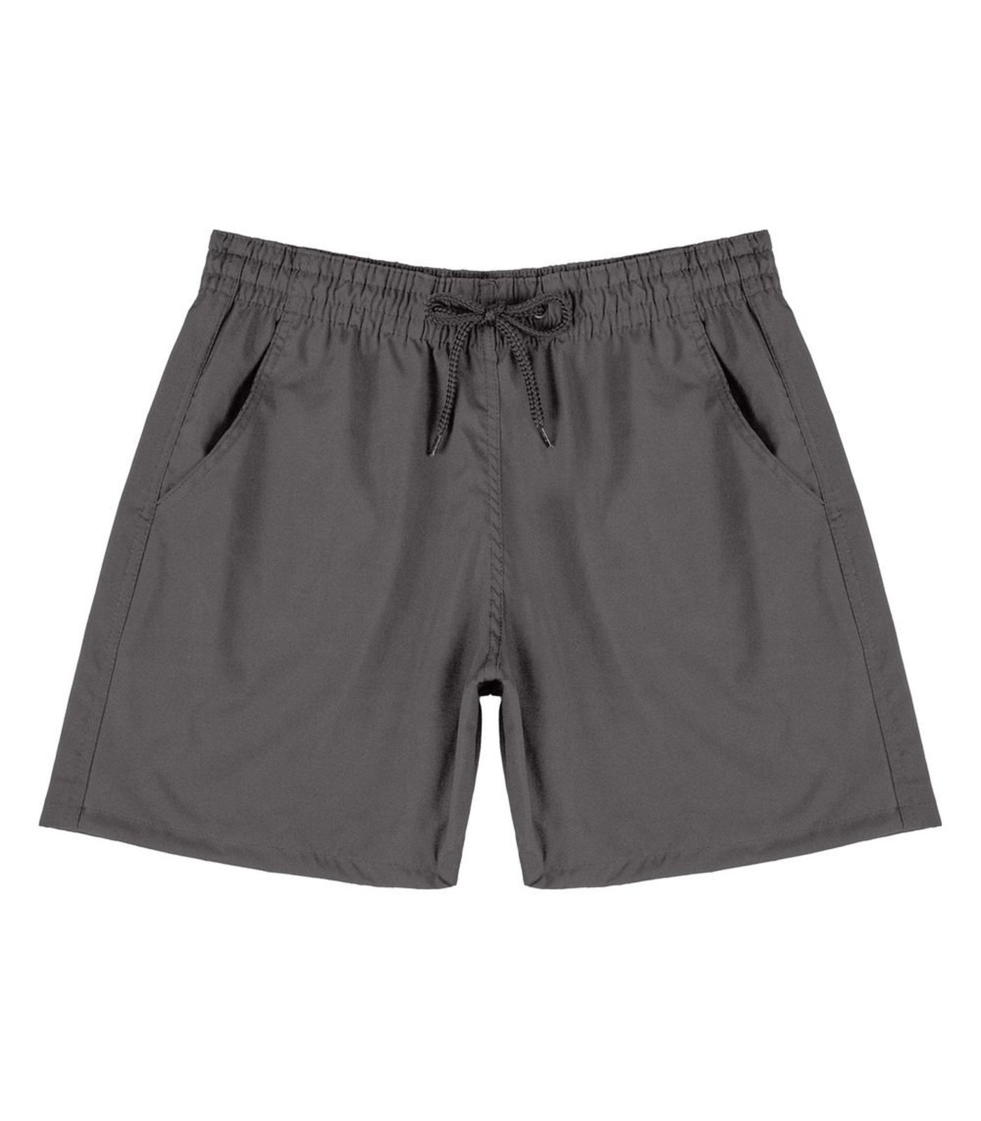 Bermuda Masculina Com Bolsos De Tactel Select Cinza
