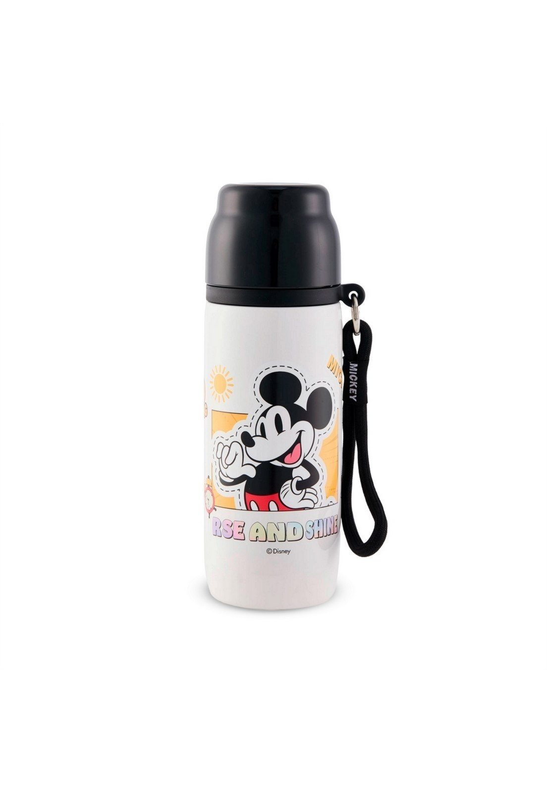 Infantil - Garrafa Mickey Mouse Ativazamento Robusta Escolar Disney