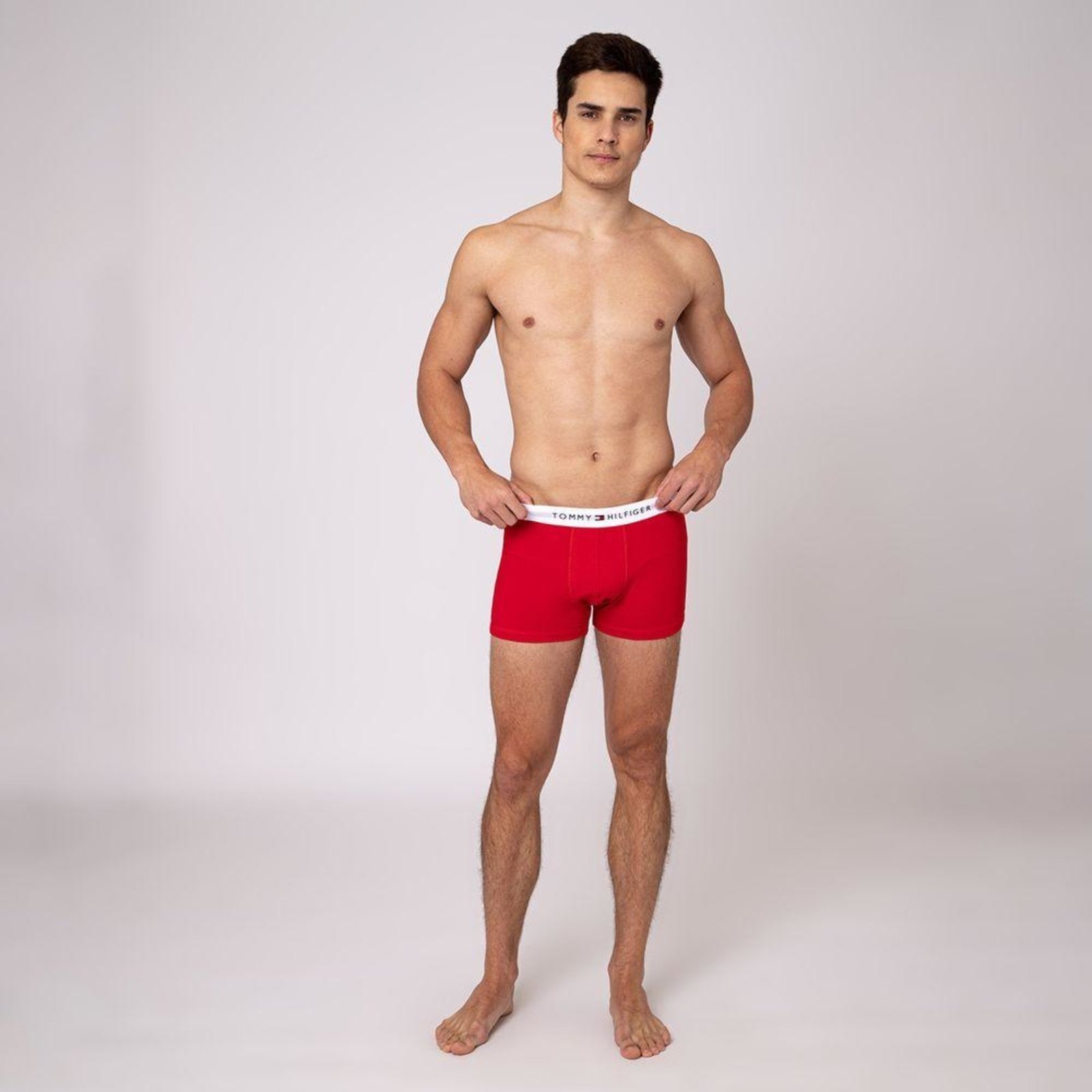 Vista 3 Pack 2 Cuecas Trunk Tommy Hilfiger vermelho Tommy Hilfiger vermelho