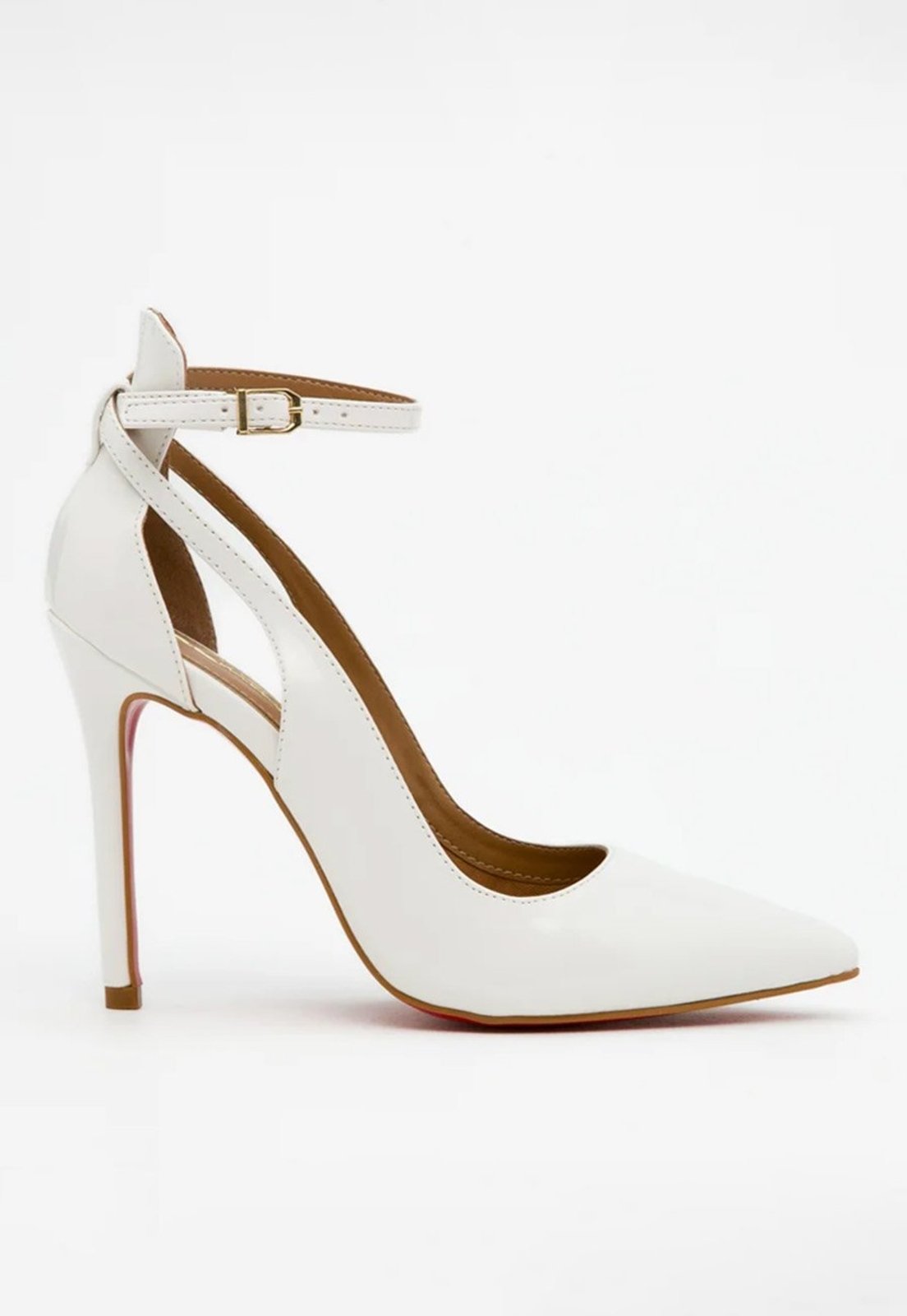 SCARPIN LOLITA DI VALENTINI VERNIZ- SOLA VERMELHA