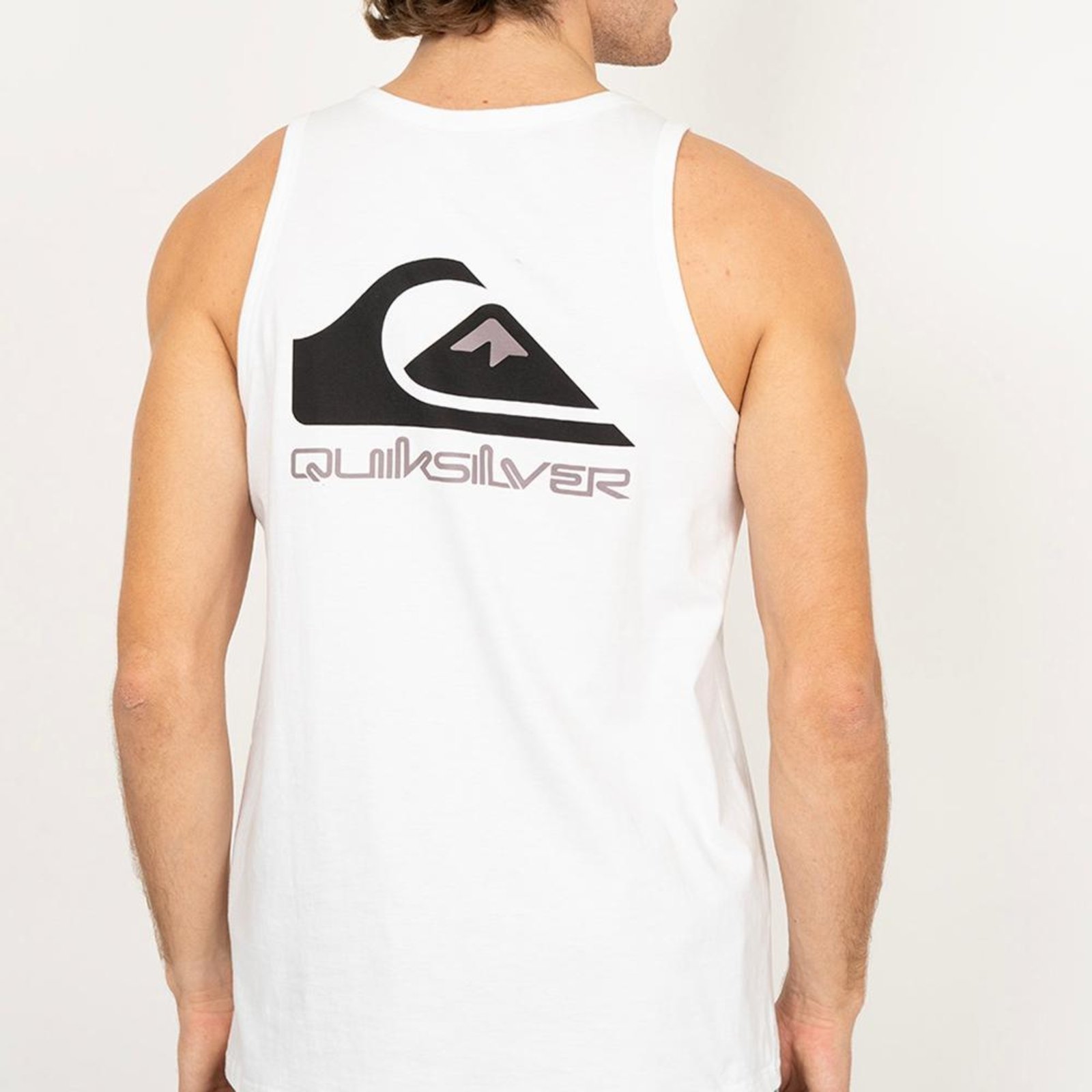 Regata Quiksilver Omni Logo SM26 Masculina Branco