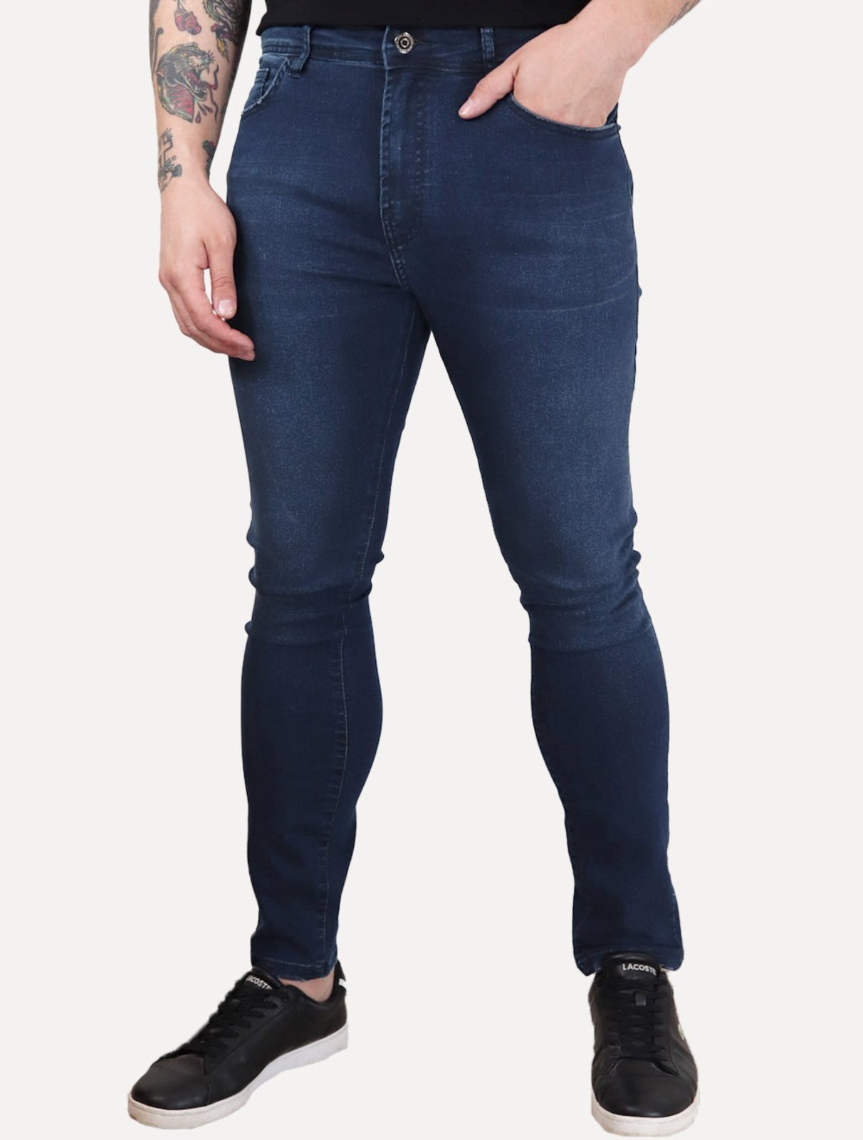 Calça Jeans John John Masculina Super Skinny Aruba Azul Escuro