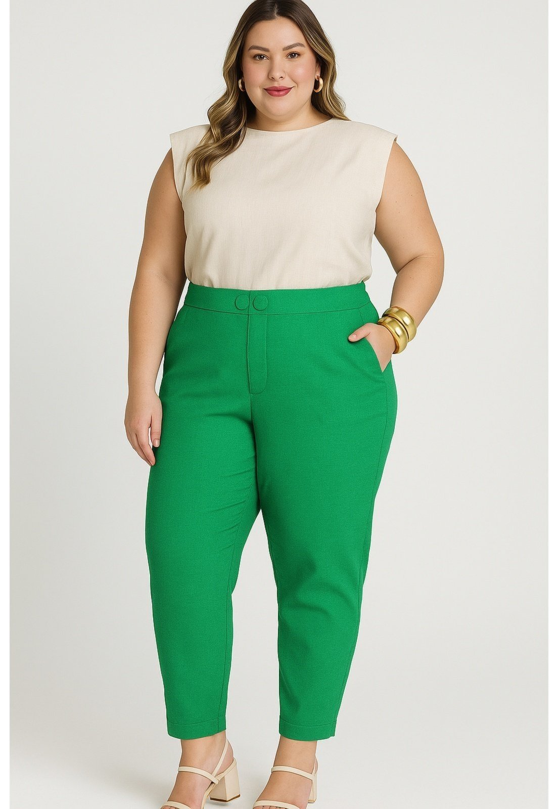 Calça Rudély Plus Verde Militar
